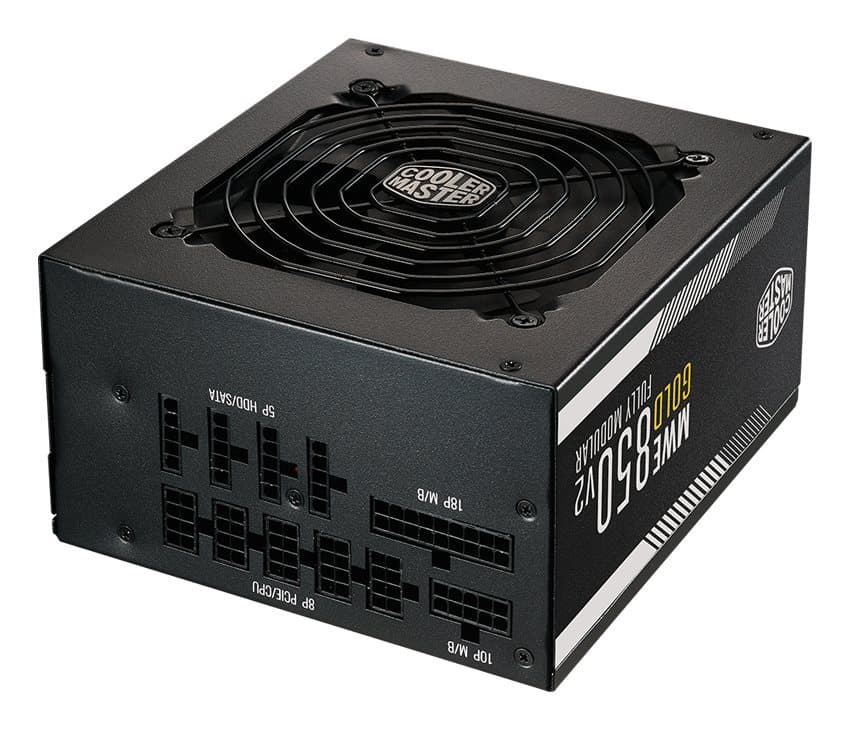 Coolermaster Netzteil ATX 3.1 Coolermaster 850W 80+ Gold 1 Multi 24/7 Retail, Full Modular, aanzicht 1 van 1