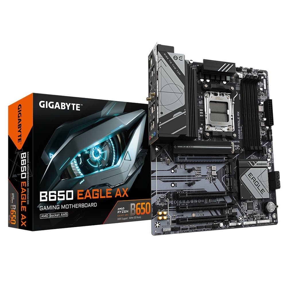 Gigabyte GIGA B650 EAGLE AX AM5/DDR5/3xM.2/WIFI/Type-C/ATX