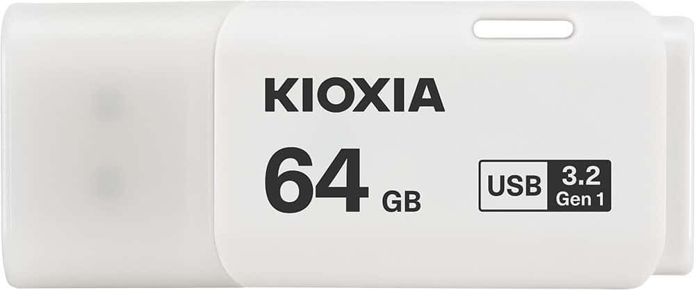 Kioxia Holdings Corporation KIOXIA USB3.0 Stick TransMemory U301 white 64GB