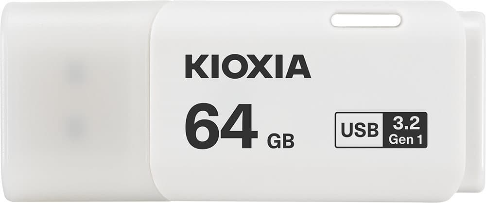 Kioxia Holdings Corporation KIOXIA USB3.0 Stick TransMemory U301 white 64GB, aanzicht 1 van 1