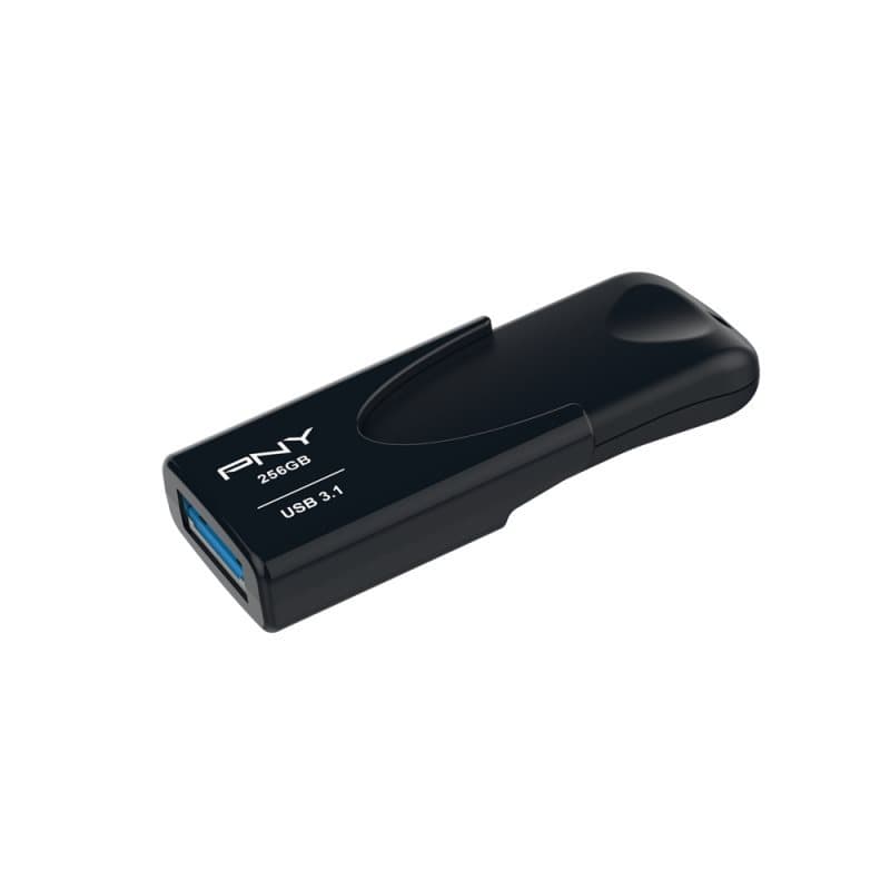 PNY Technologies PNY USB3.1 Attaché 4 256GB black Retail, aanzicht 1 van 1