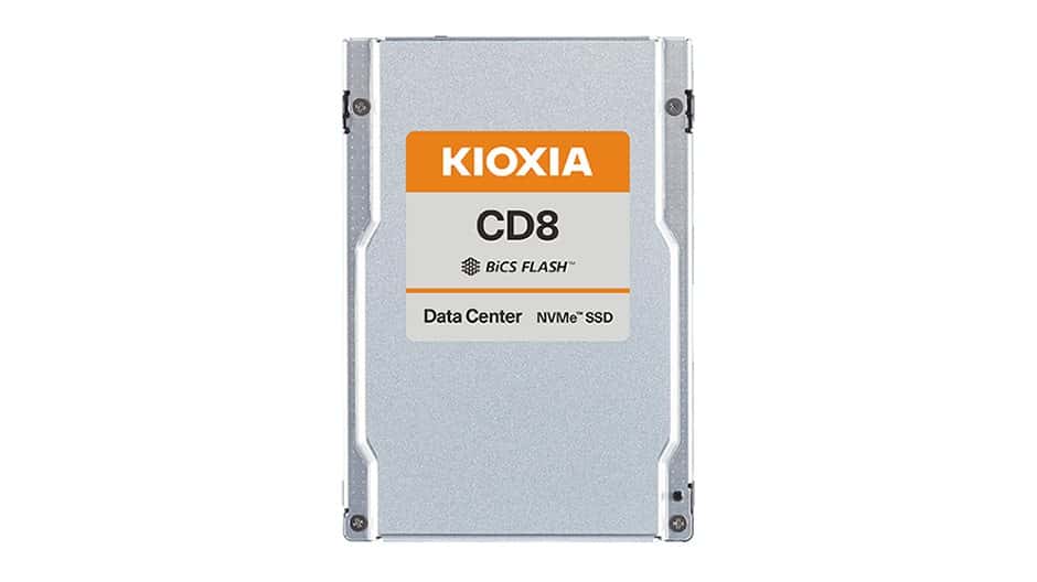 Kioxia Holdings Corporation SSD 2.5" 7.68TB KIOXIA CD8-R (PCIe 4.0/NVMe) SIE Enterprise SSD für Server