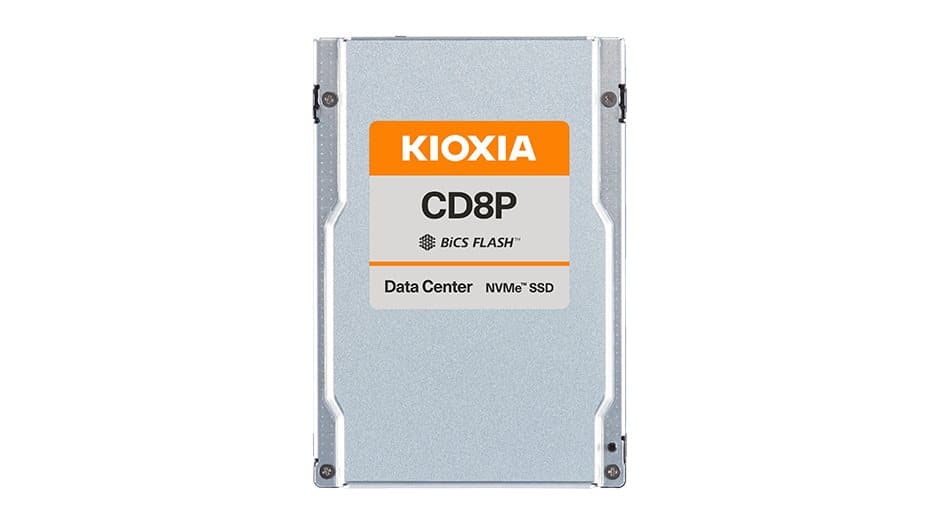 Kioxia Holdings Corporation SSD 2.5" 1.60TB KIOXIA CD8P-V (PCIe 5.0/NVMe) Enterprise SSD für Server