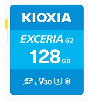 Kioxia Holdings Corporation KIOXIA SD-Card Exceria 128GB Gen 2.