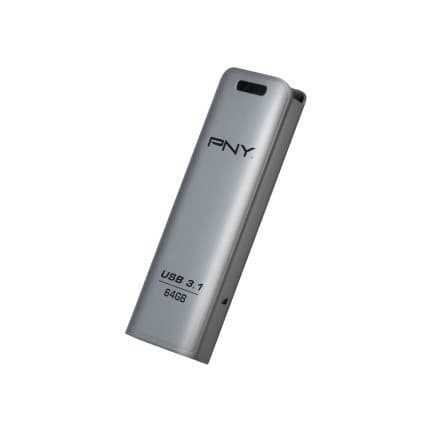 PNY Technologies PNY USB3.1 Elite Steel 3.1 USB Stick 64GB Retail, aanzicht 1 van 1