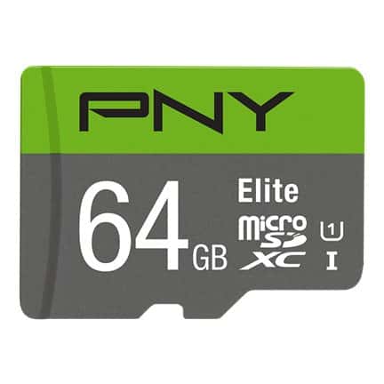 PNY Technologies PNY microSD Elite 64GB UHS-I U1 100MB/s (inkl. Adapter) Blister