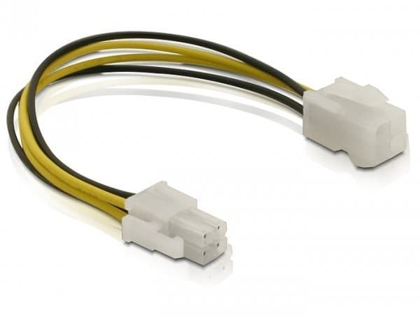 Delock ATX Verlängerung 4-pin -> 4-pin (ATX12V), aanzicht 1 van 1