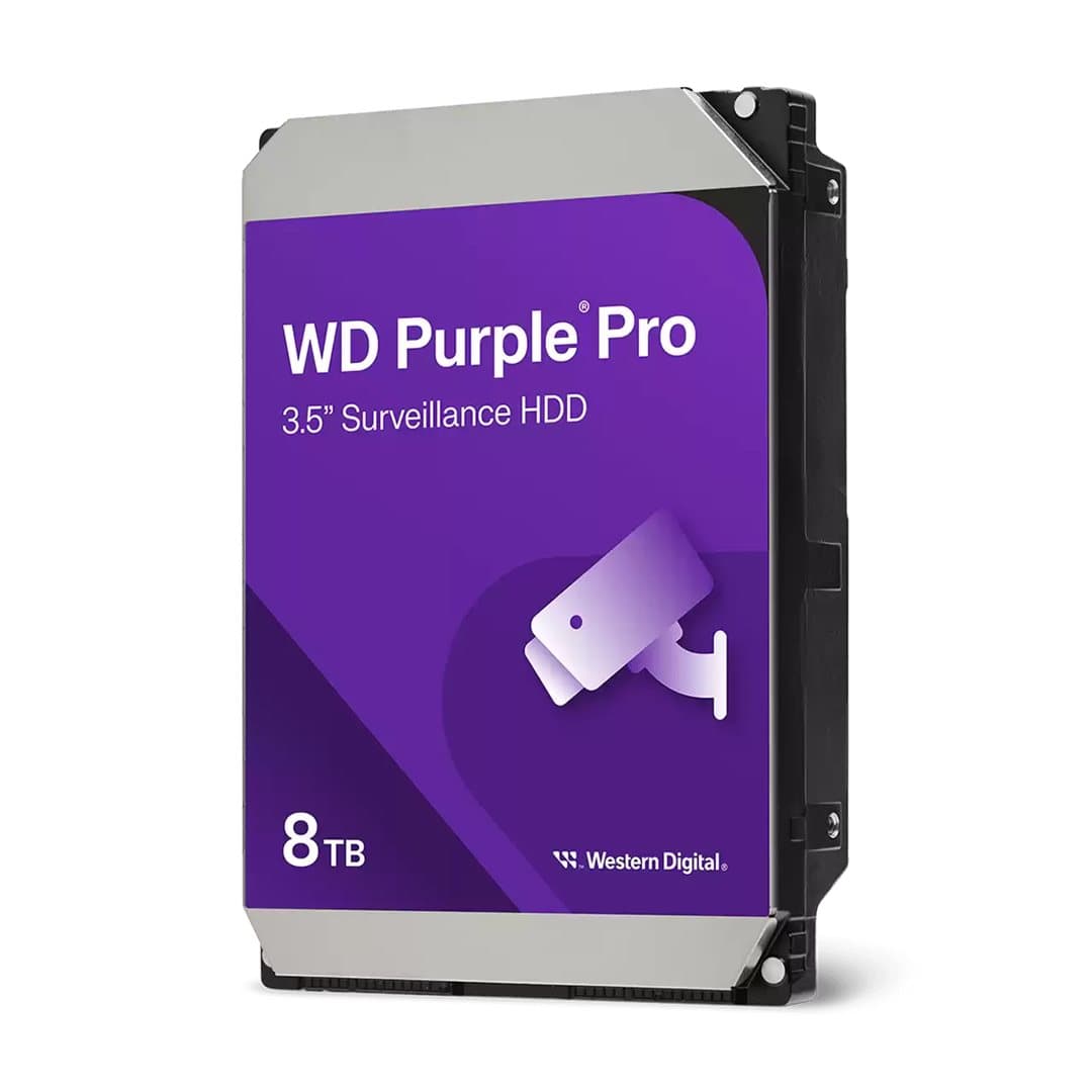 Western Digital WD HD3.5" SATA3 8TB WD8002PURP / Surveillance (Di), aanzicht 1 van 1
