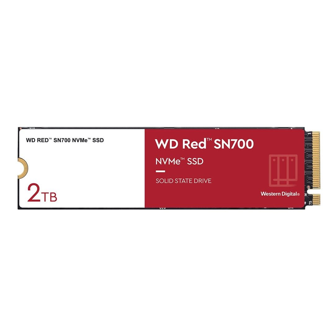 Western Digital WD SSD M.2 (2280) 2TB Red / NAS 24x7 /NVMe (Di), aanzicht 1 van 1