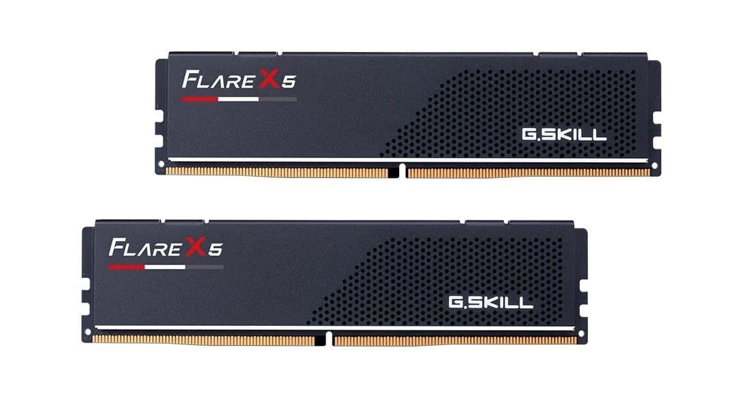 G.Skill DDR5 RAM 32GB (2x16GB Dual-Kit) PC6000 CL36 32FX5 Flare X5 black (AMD optimiert), aanzicht 1 van 1