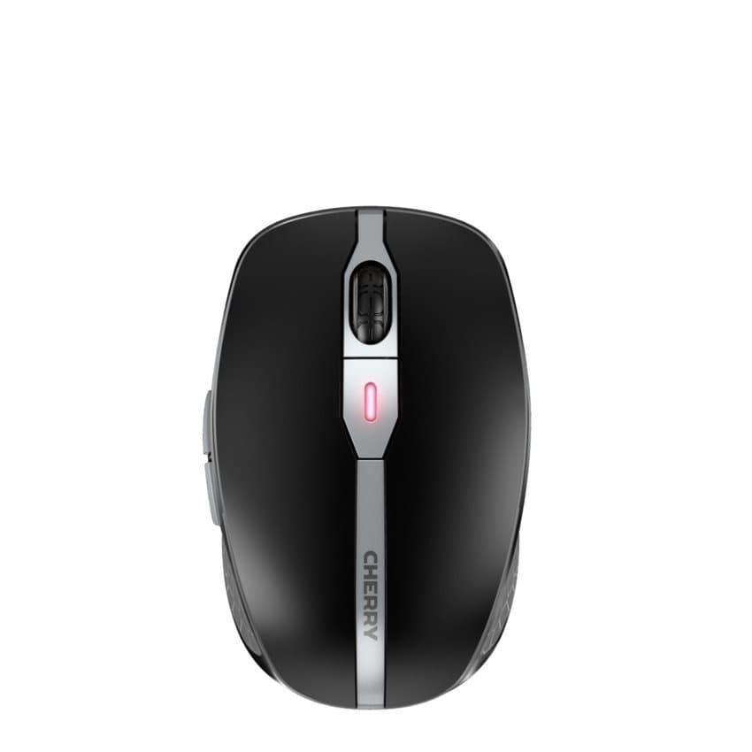 CHERRY Mouse MW 9100 Wireless Rechargeable black BT 6 Tasten, bis zu 2400 dpi, aanzicht 1 van 1