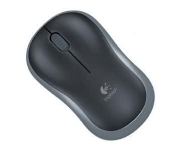 Logitech Mouse M185 Wireless Swift Grey INT Deutschland und Osteuropa Verpackung