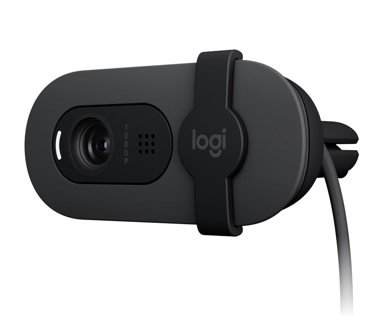 Logitech Webcam BRIO 100, Full HD 1080p, USB-A, graphite, aanzicht 1 van 1