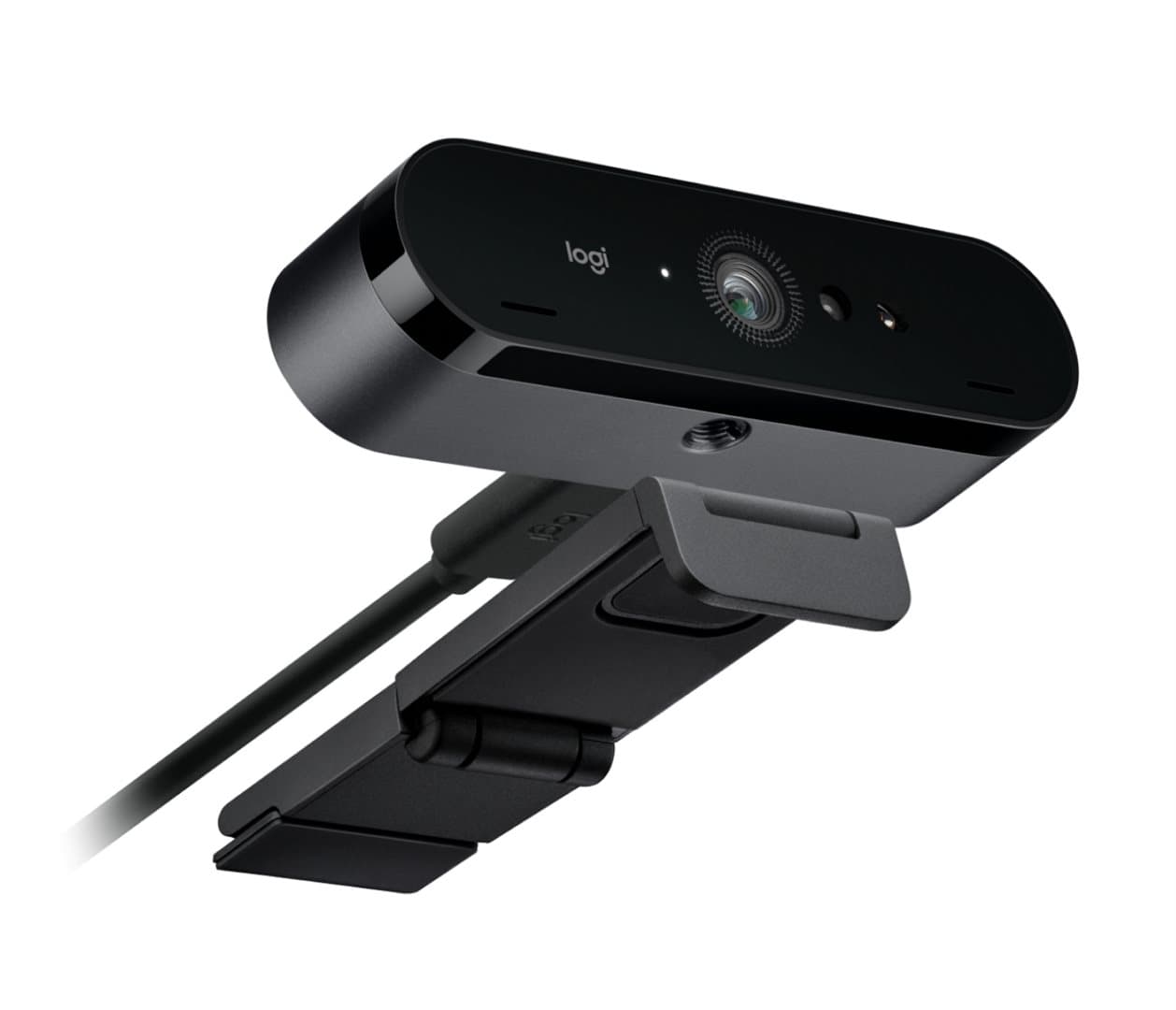 Logitech Webcam BRIO 4K Ultra HD, 60FPS, Windows Hello 4096x2160, Audio, USB, Externe Abdeckblende, aanzicht 1 van 1