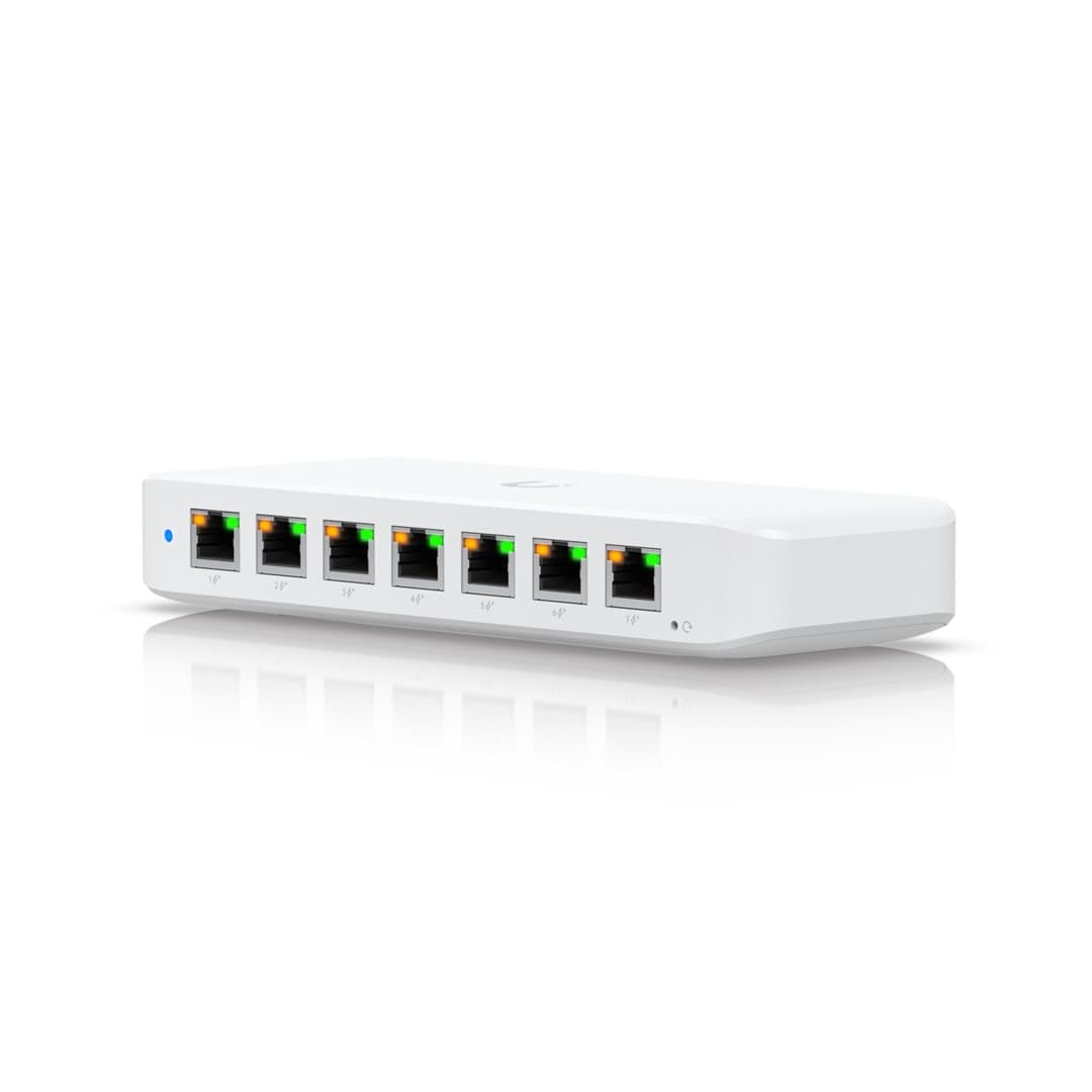 Switch UniFi Ultra 8xRJ45 GBit USW-Ultra Powered by 802.3af/at PoE - No PSU incl., aanzicht 1 van 1
