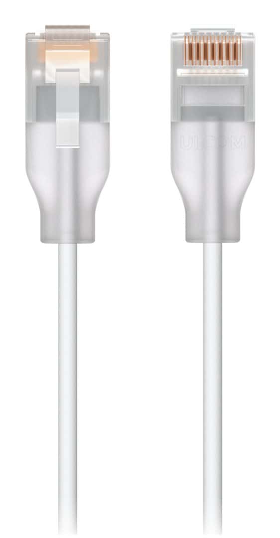Ubiquiti Patch-Kabel 2m CAT6 UACC-CABLE-PATCH-EL-2M-W 2m UniFi Etherlighting Patch Cable (max. 2.5 GbE)