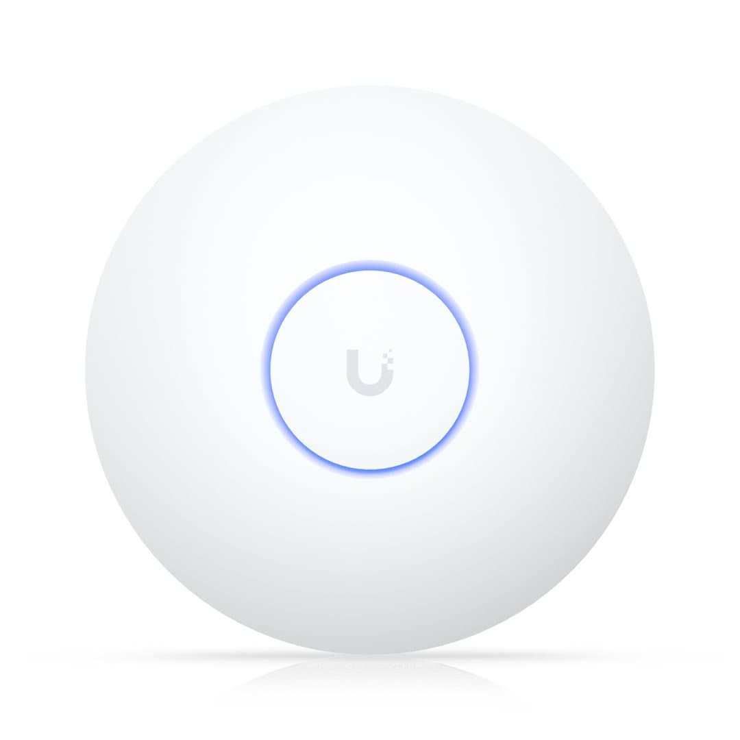 Access-Point UniFi U7-LR 802.11be WiFi 7 (ohne PoE-Adapter) Ohne/without PoE Adapter, aanzicht 1 van 1
