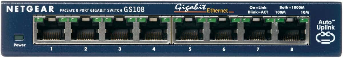 Netgear 8Port Switch 10/100/1000 GS108GE