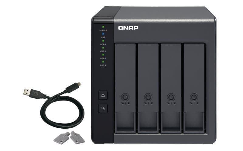 QNAP NAS Expansion Unit TR-004 (4 Bay), aanzicht 1 van 1
