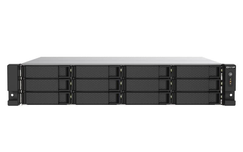 QNAP NAS TS-1273AU-RP-8G (12 Bay) 2U, aanzicht 1 van 1