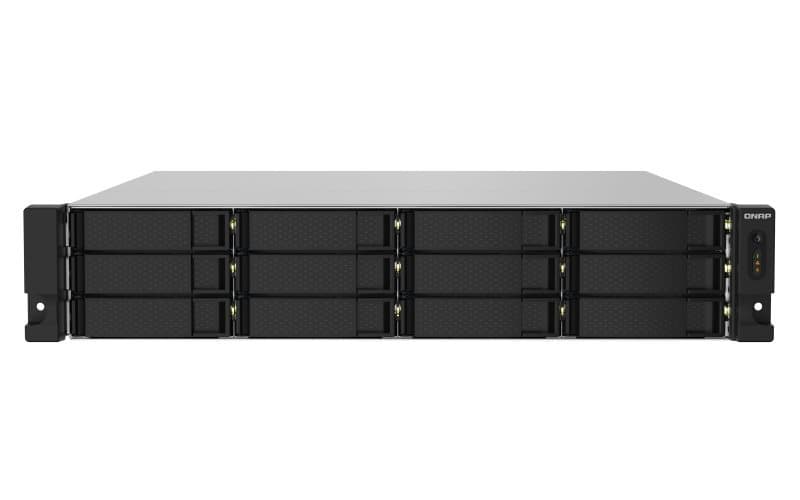 QNAP NAS TS-1232PXU-RP-4G (12 Bay) 2U, aanzicht 1 van 1