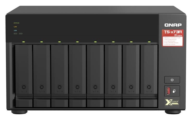 QNAP NAS TS-873A-8G (8 Bay), aanzicht 1 van 1