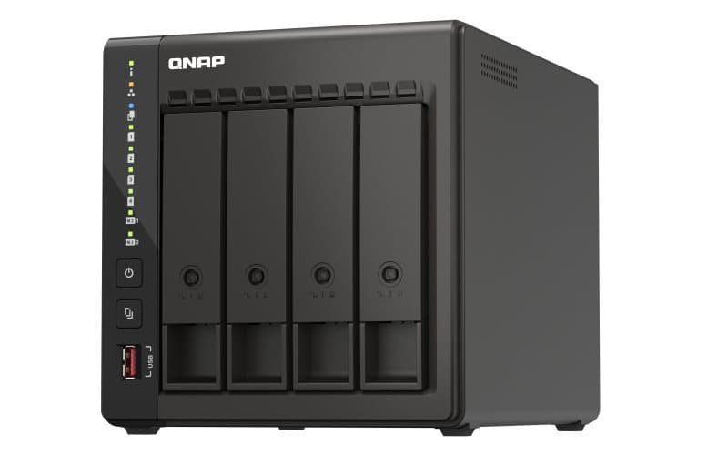 QNAP NAS TS-453E-8G (4 Bay), aanzicht 1 van 1