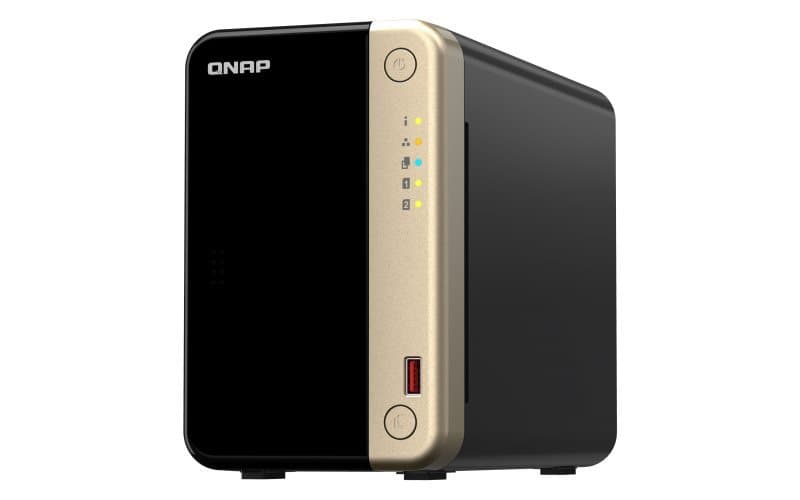 QNAP NAS TS-264-8G (2 Bay), aanzicht 1 van 1