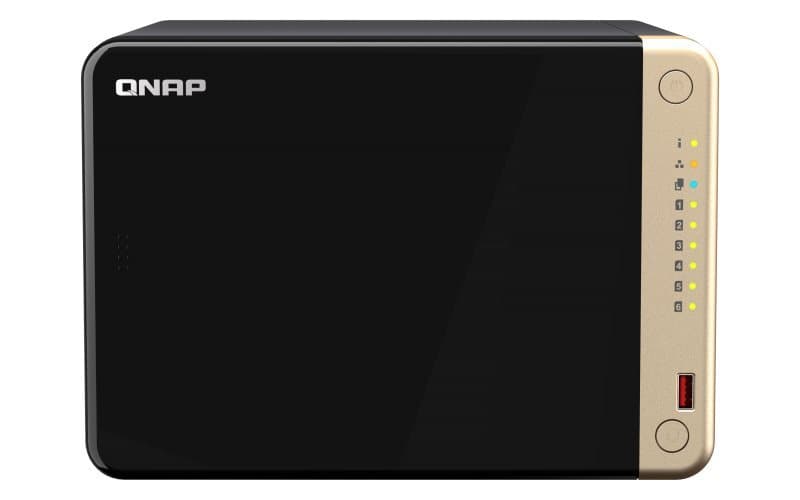 QNAP NAS TS-664-8G (6 Bay), aanzicht 1 van 1