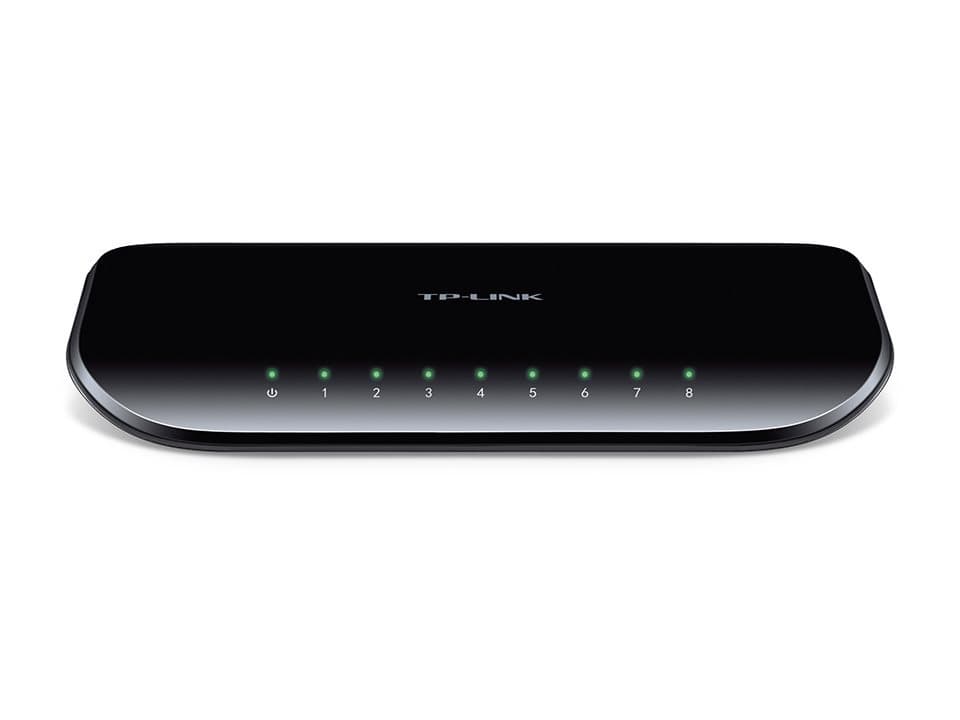 TP-LINK Switch TL-SG1008D 8xGBit Unmanaged, aanzicht 1 van 1