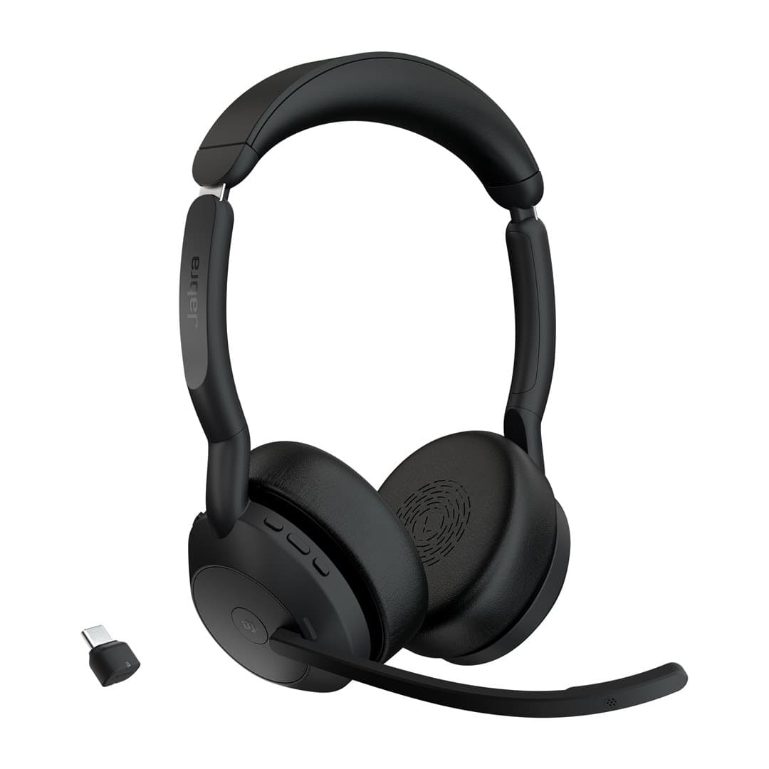 Jabra Headset Evolve2 55 MS Stereo USB-C BT Zertifiziert für Microsoft Teams, aanzicht 1 van 1