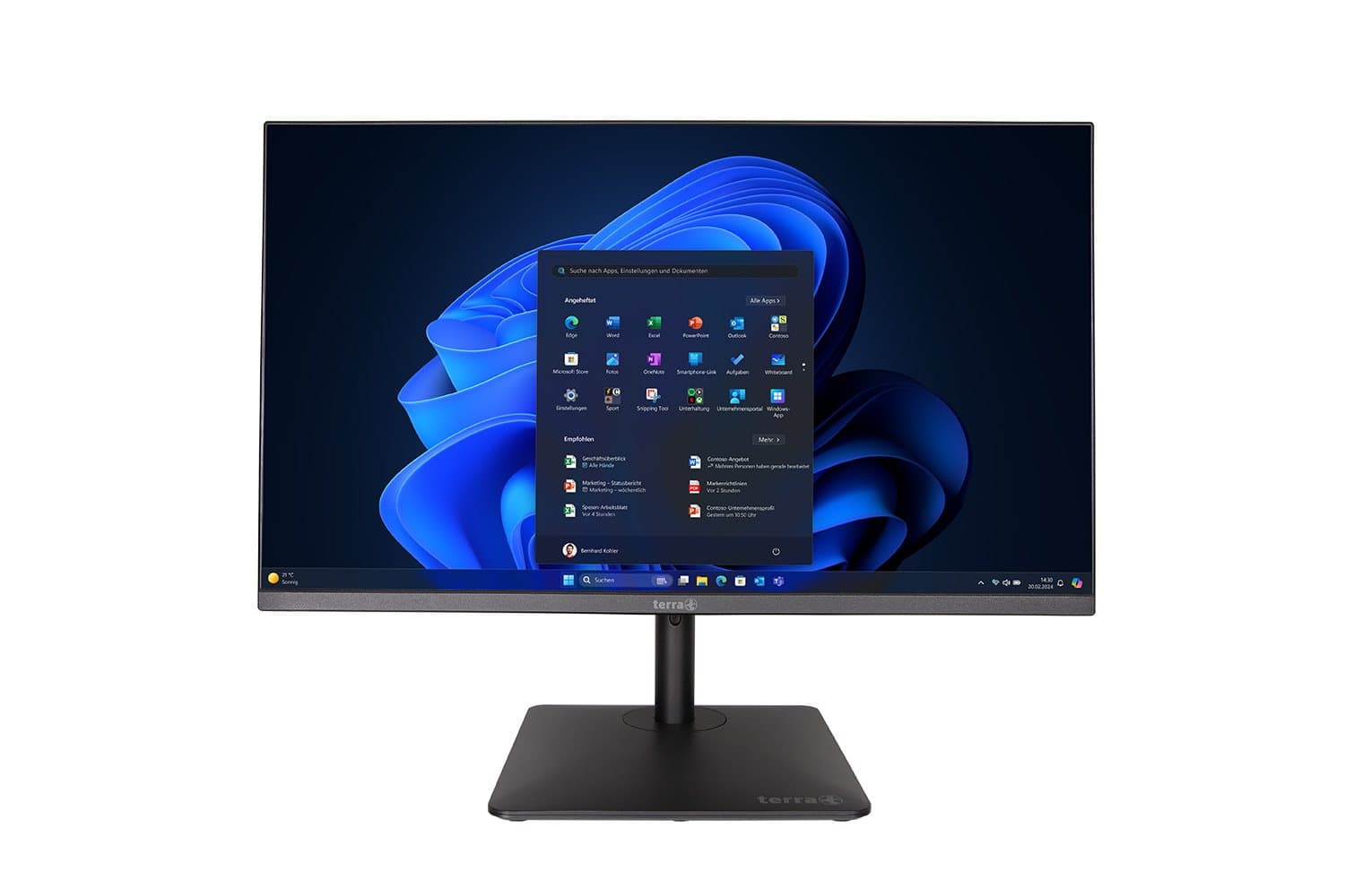 TERRA AIO 2401 · Core 3 100U · 16 GB