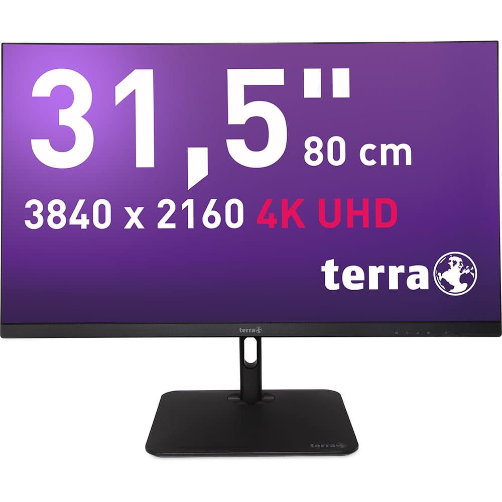 TERRA 3295W · 31,5 inch 4K USB-C
