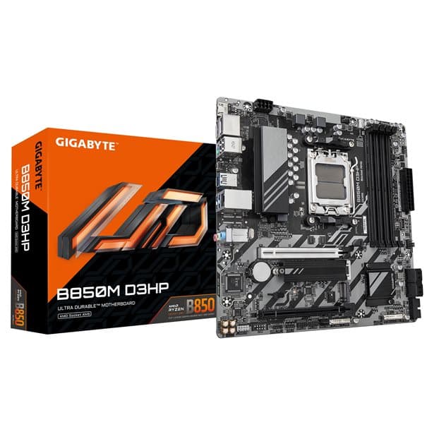 GIGA B850M D3HP AM5/DDR5/µATX, aanzicht 1 van 1