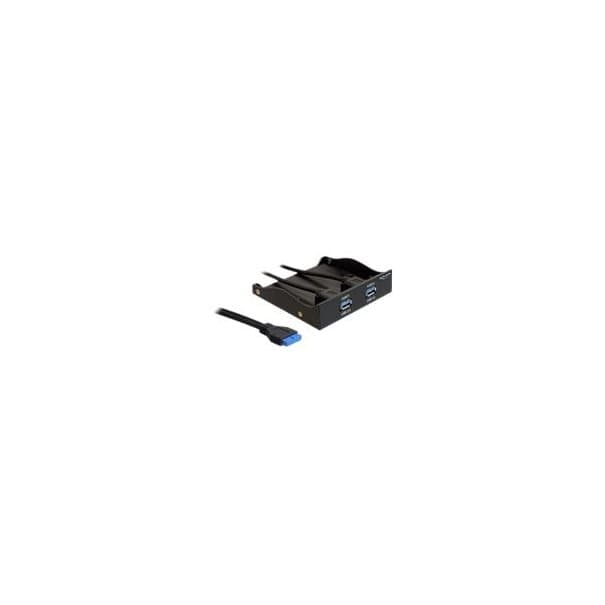 Delock Frontpanel 2x USB 3.0 (3.5"/5.25"), aanzicht 1 van 1