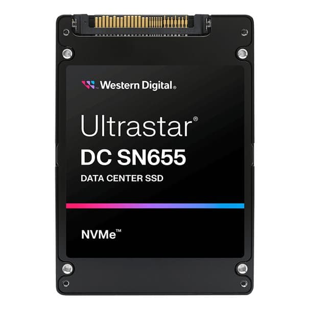 WD 2.5" U.3 SSD ULTRASTAR SN655 30.72TB (PCIe 4.0/NVMe)(Di), aanzicht 1 van 1