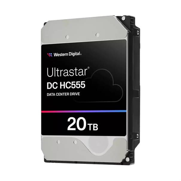 WD HD3.5" SAS3 20TB WUH722020CL5204/512e (Di), aanzicht 1 van 1