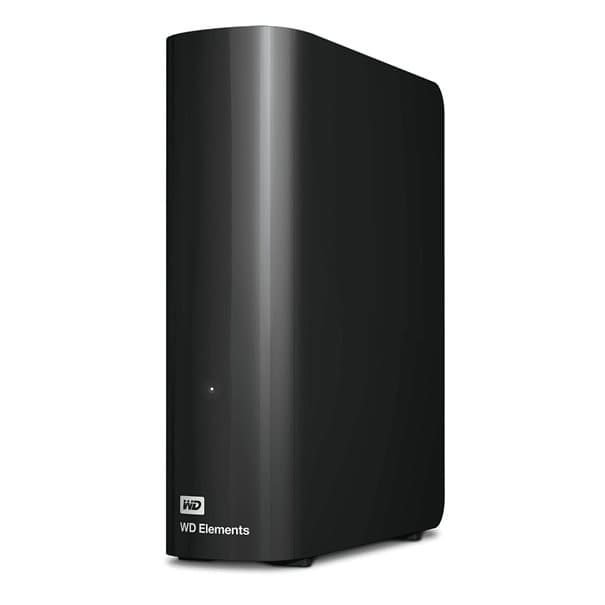 WD HDex 3.5" USB3 12TB Elements Desktop black, aanzicht 1 van 1
