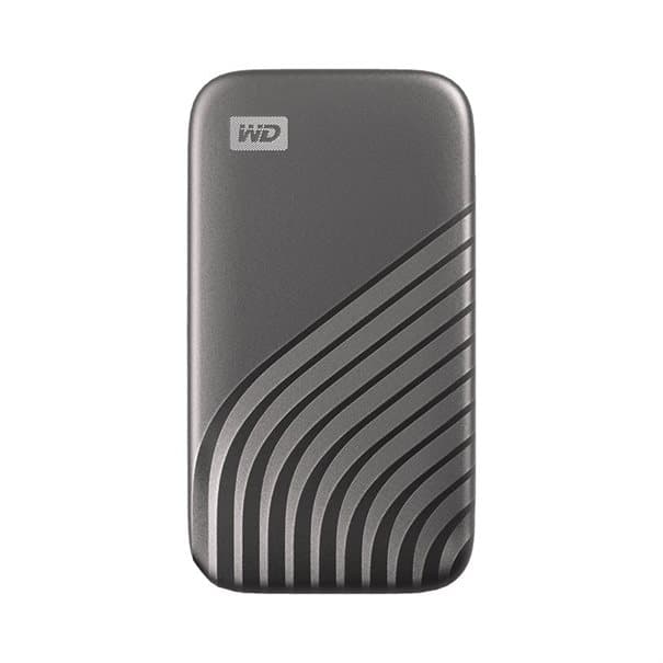 WD SSDEX USB3.2 My Passport SSD 2TB Space Gray Supports USB 3.2 Gen 2, aanzicht 1 van 1