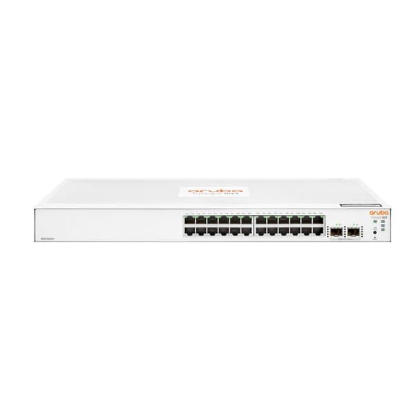 HPE Aruba Switch 1830 24G 2SFP 24xGBit/2xSFP JL812A Aruba Instant On, aanzicht 1 van 1
