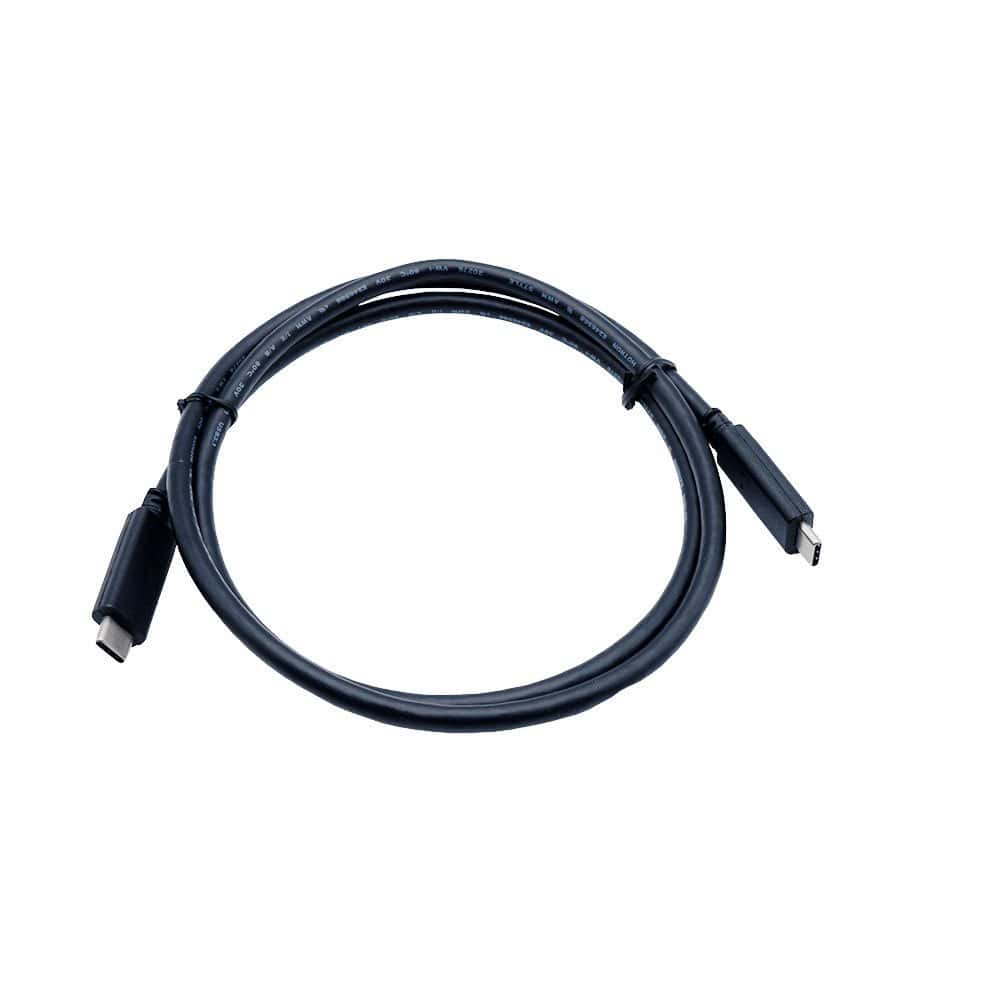 Kabel USB-C <=> USB-C 3.2 Gen1, 5 Gbit/s, 1m black Power Delivery 3.0, 20V, 5A, 100W