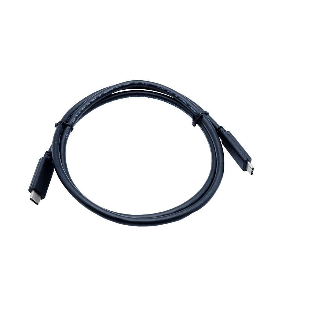 Kabel USB-C <=> USB-C 3.2 Gen1, 5 Gbit/s, 1m black Power Delivery 3.0, 20V, 5A, 100W, aanzicht 1 van 1